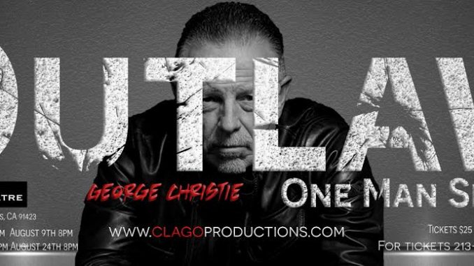 Outlaw - the George Christie story at Whitefire Theater - photo from Clago Productions
